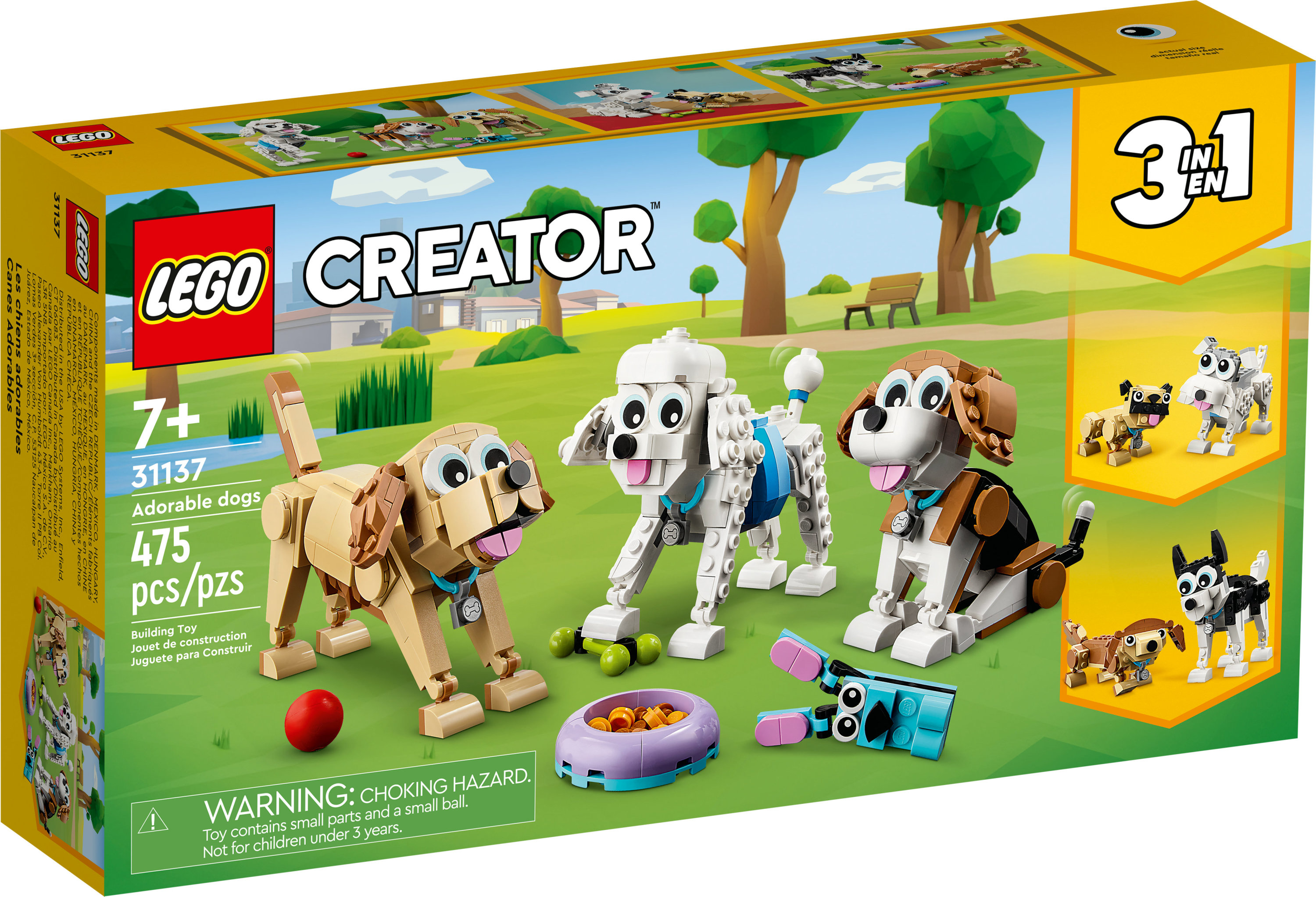 Lego - Creator Adorable Dogs 31137